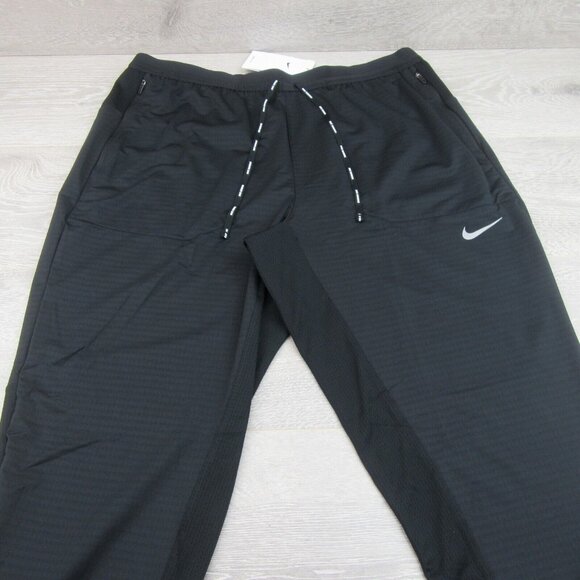 Nike Phenom Elite Running Gym Pants Men's Size Large Black NEW - Picture 3 of 16